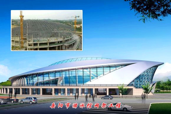 安国游泳池网架